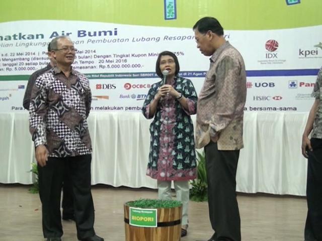Peluncuran Obligasi SBR Indonesia