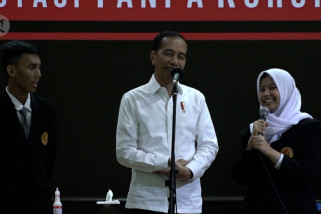 Jokowi: Korupsi anggaran penanggulangan bencana diancam hukuman mati
