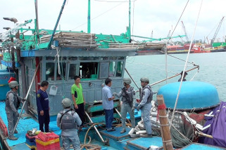 Bakamla tangkap kapal ikan Vietnam di laut Natuna Utara