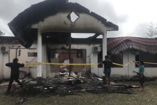 Polisi selidiki terbakarnya Kantor KPU Yahukimo Papua Pegunungan