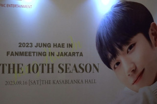 Pertemuan pertama Jung Hae-in di Jakarta penuh senyum tersipu