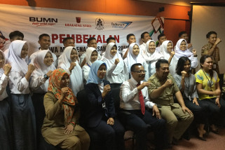 BUMN Hadir - Sekda Lepas Keberangkatan Peserta SMN Banten