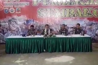 Kunjungan Pangdam XII/Tpr ke perbatasan Kalbar