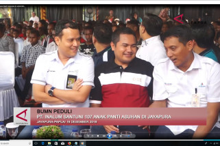 Inalum santuni 107 anak panti asuhan di Jayapura