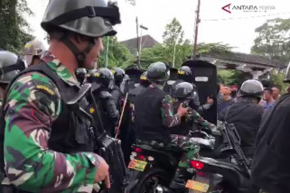 VIDEO : Simulasi latihan pengamanan Pemilu 2019
