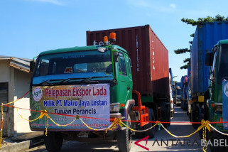 ANTARA TV - Pemprov Babel lepas 15 ton lada ke Perancis