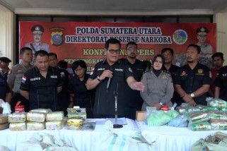 Ratusan kilogram narkoba digagalkan selama bulan Ramadhan