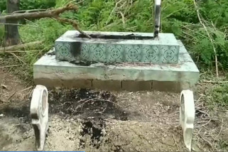 Aksi pembakaran makam resahkan warga Palu