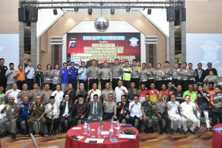 Ditlantas Polda Kalsel kumpulkan Barisan Pemadam Kebakaran