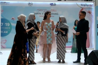 Memamerkan Cantiknya Indonesiaku karya siswa SMK