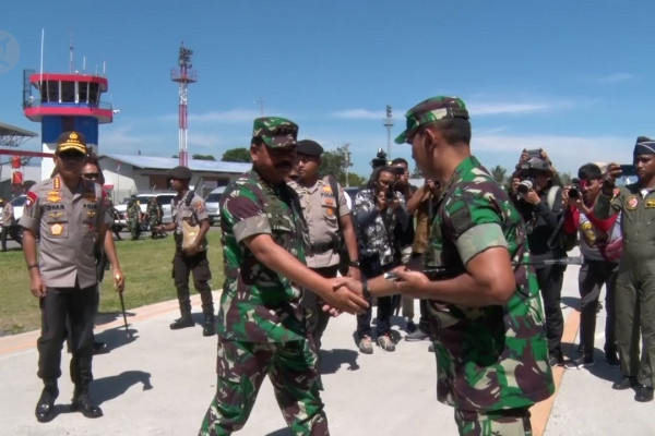 Panglima TNI & Kapolri beri arahan prajurit jaga stabilitas keamanan di Papua