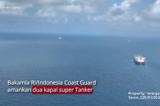 Info terkini: Bakamla tangkap dua kapal tanker