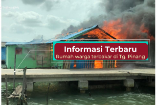 Info terkini: kebakaran rumah warga di Tanjungpinang