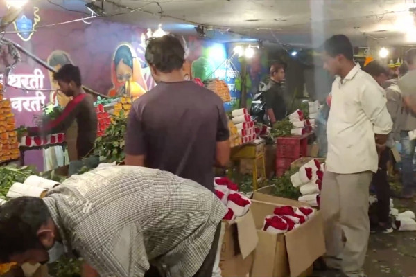 Berkunjung ke Dadar pasar  bunga ikonik di Mumbai  ANTARA 