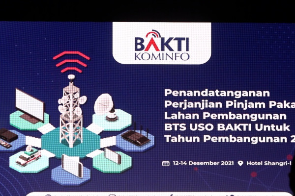 BAKTI Teken Kerjasama Pinjam Pakai BTS Dengan 35 Kabupaten - ANTARA News