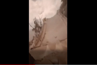 Jembatan penghubung Lumajang-Malang terputus erupsi Gunung Semeru