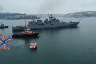 20 kapal perang Rusia memasuki Laut Hitam
