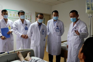 Tim dokter sukses operasi transplantasi hati di Lanzhou