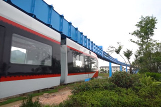 China bangun jalur kereta maglev PML logam tanah jarang pertama