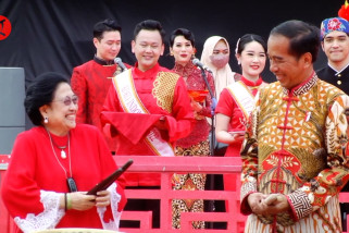 Presiden Jokowi ajak semua pihak bergandengan memajukan Indonesia