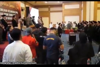 KPUD Kabupaten Bekasi lantik 115 anggota PPK untuk Pemilu 2024 (video)