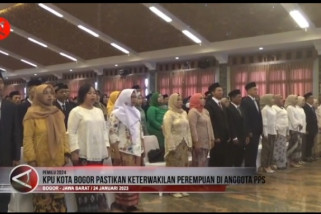 KPU Kota Bogor pastikan keterwakilan perempuan di anggota PPS