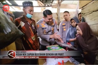 Video - Kisah Nek Sapiah bertahan dengan air parit