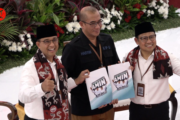 Anies-Imin Jadi Paslon Pertama Yang Mendaftar Capres-cawapres 2024 ...