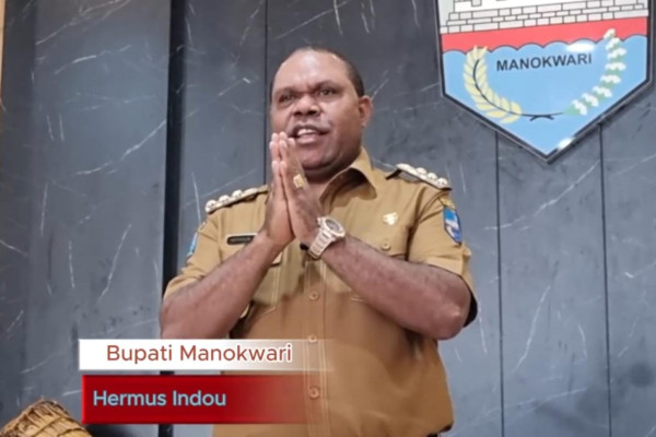 Ucapan Bupati Manokwari Hermus Indou Untuk Pemilihan Putri Citra