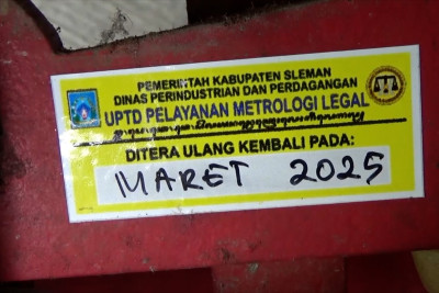 Sleman beri layanan gratis tera agar timbangan zakat fitrah akurat - ANTARA News Yogyakarta