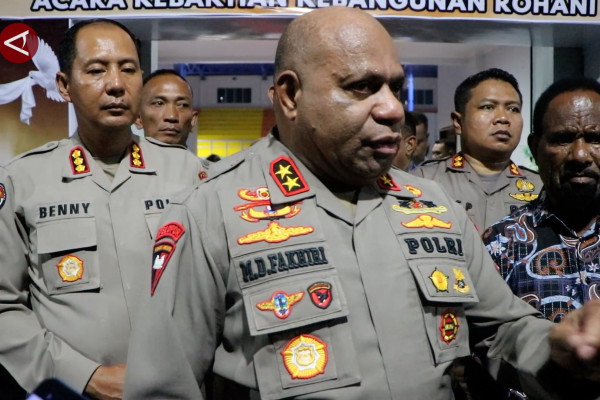 Oknum polisi bawa kabur senpi, Kapolda Papua copot Kapolres Yalimo