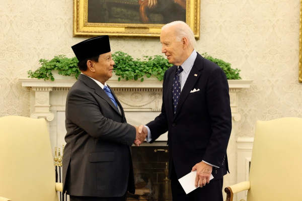 Prabowo-Biden bertemu, bahas Gaza hingga peningkatan kerja sama