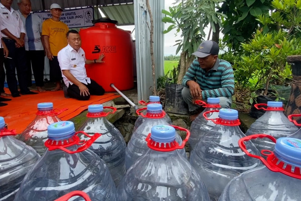 Bertekad kembangkan sawah organik, Ponorogo bagikan 1.000 liter POC