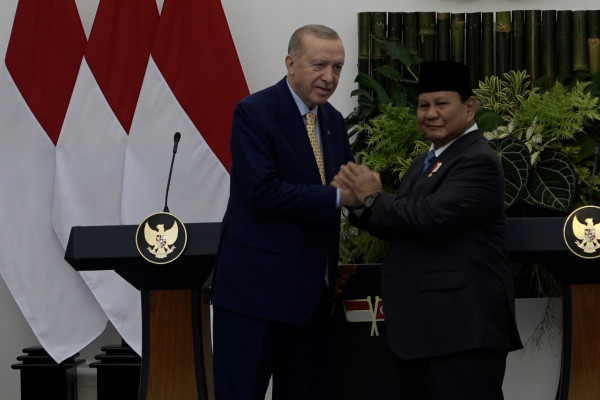 Erdogan puji sikap Indonesia yang tegas dukung kemerdekaan Palestina