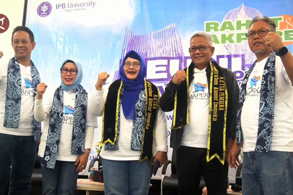 Nina Kurnia dan M. Abdul Ghani didaulat pimpin paguyuban Imapeka IPB