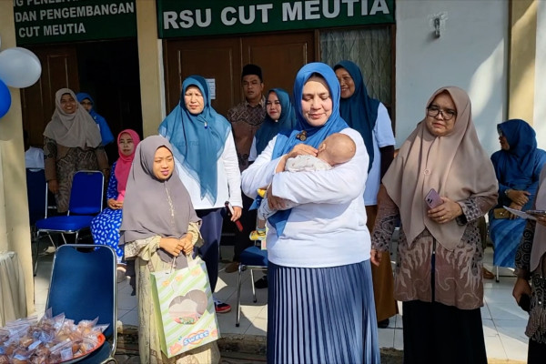 RSU Cut Meutia layani pemeriksaan dan edukasi gizi gratis bagi pasien