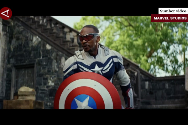 Anthony Mackie angkat perisai Captain America di film terbaru Marvel