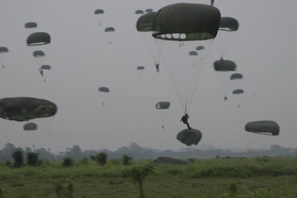 Wing Komando III Kopasgat gelar latihan terjun, libatkan 325 prajurit