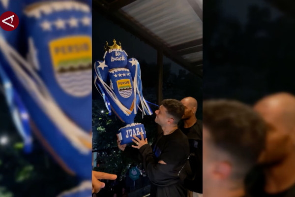 Bobotoh euforia Persib Bandung jadi Juara Liga 1