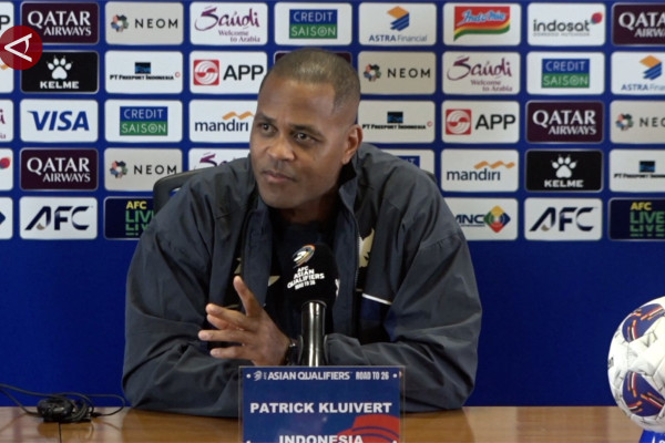 Kluivert yakin latihan Timnas di Bali berbuah manis saat lawan China