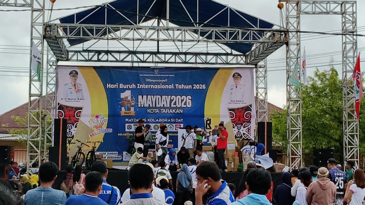 May Day di Tarakan, keharmonisan buruh, pengusaha, dan pemerintah