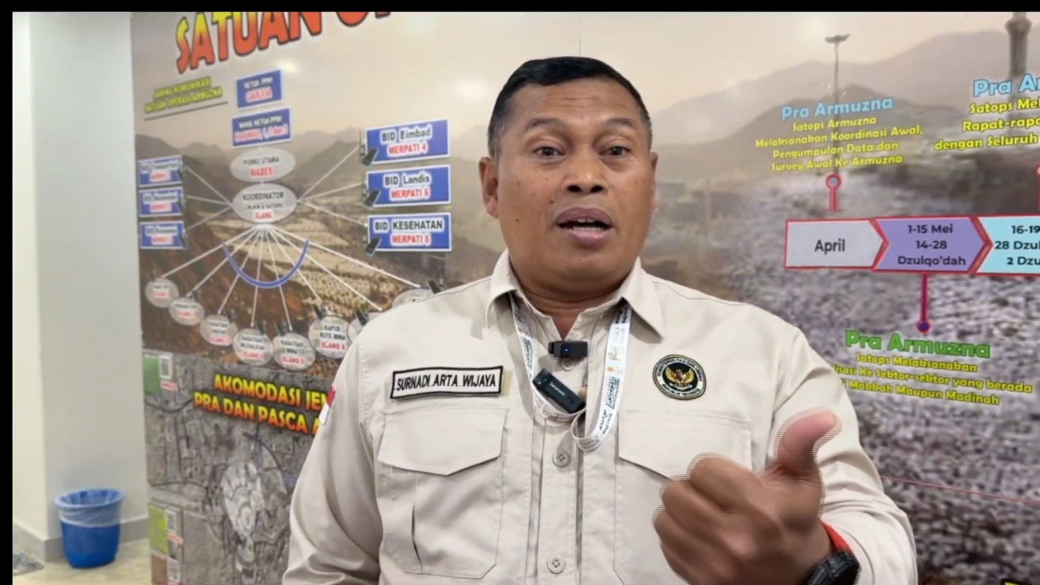 Satgas Armuzna pastikan kesiapan layanan wukuf di Arafah