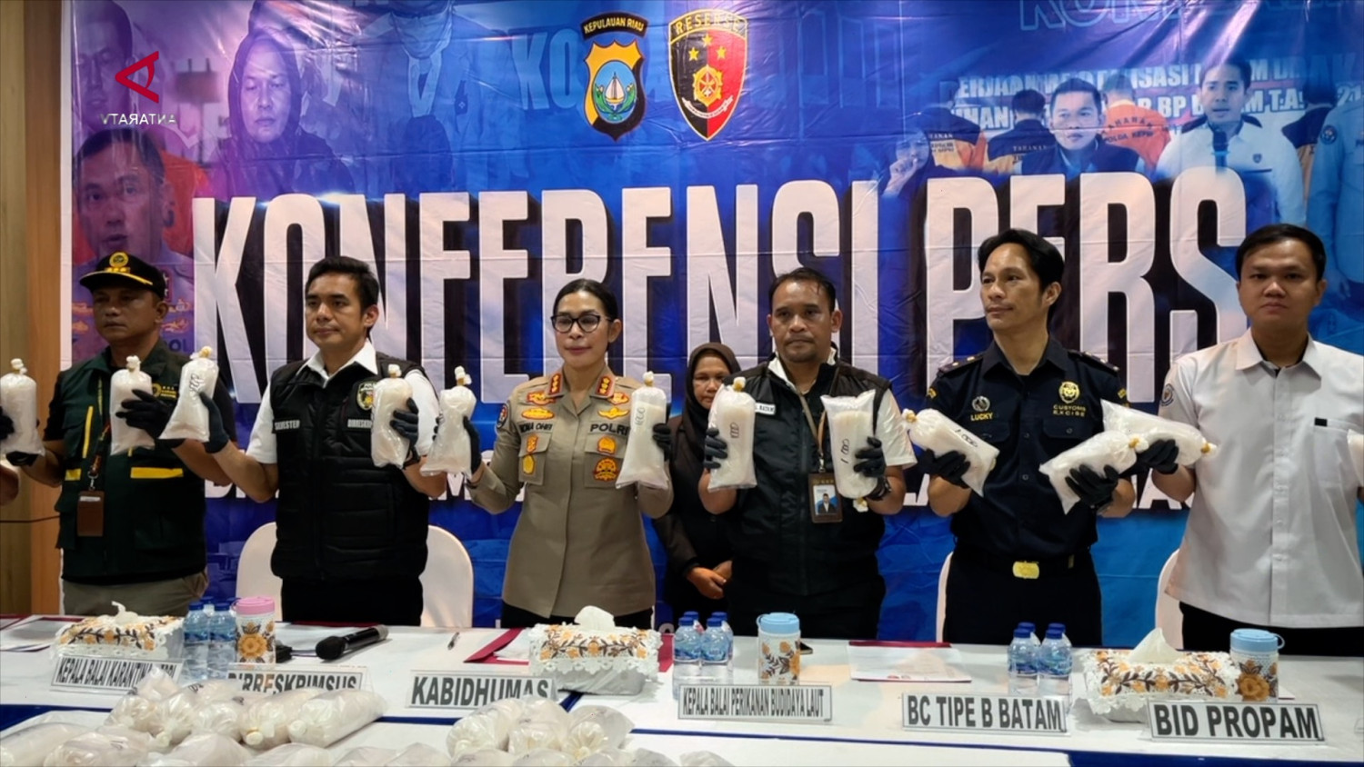 Polda Kepri gagalkan rencana penyelundupan 100 ribu BBL ke luar negeri